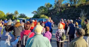 Protesta vecinos por La Via entre Zalamea y El Campillo 3