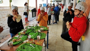 Desayuno saludable alumnos en Palos de la Frontera 2