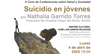 El riesgo de suicidio en los jóvenes, a debate el 4 de abril en Huelva