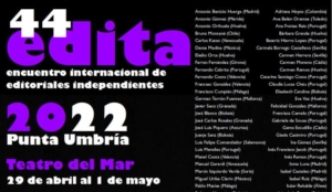 Cartel congreso de editores Punta Umbría