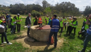 Medio centenar de personas ‘descubren’ los secretos del subsuelo de Huelva por el Día Mundial del Agua