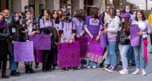 Manifiesto por el Día de la Mujer en Huelva (1)