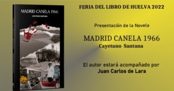 Cayetano Santana presenta en la Feria del Libro de Huelva su nueva novela