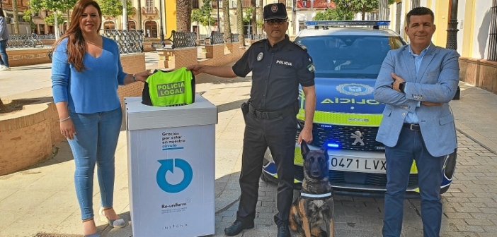 proyecto reciclar uniformes policía local