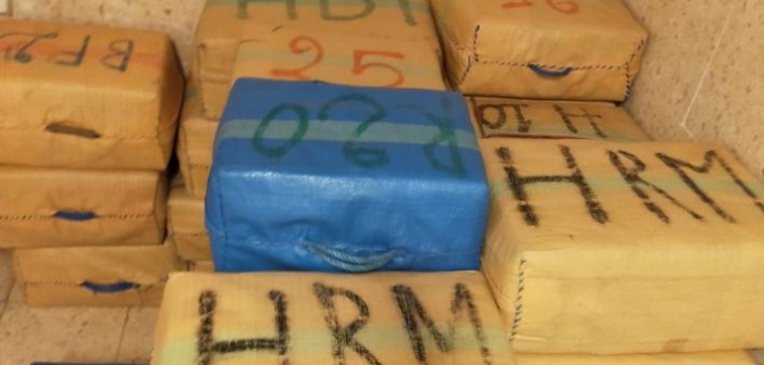 Cuatro detenidos con 1.120 kilos de hachís en Sanlúcar de Guadiana