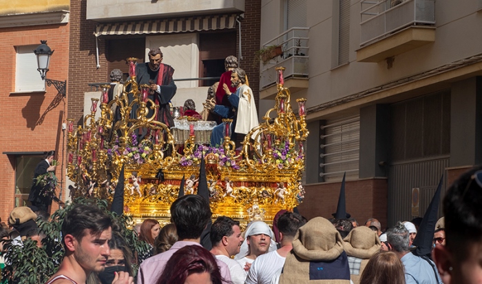 Imágenes de la Hermandad de la Sagrada Cena en Huelva