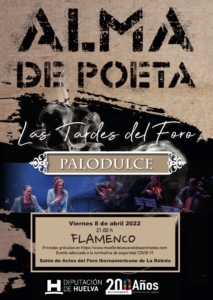 El flamenco de Palodulce llega a Las Tardes del Foro con ‘Alma de Poeta’