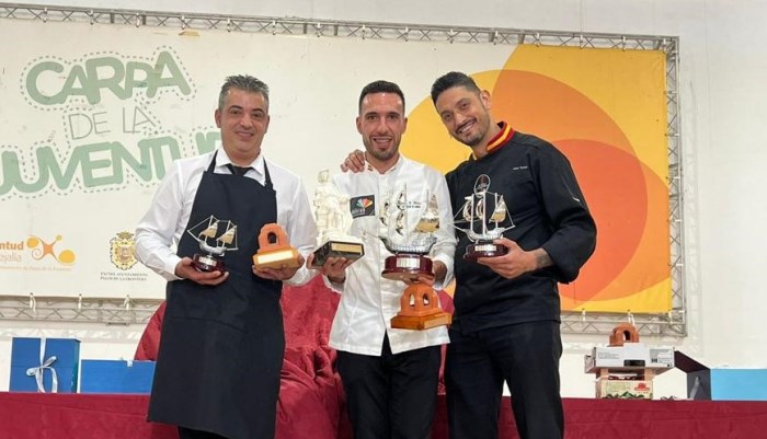 El bartolino Juan Antonio Pérez se proclama mejor cortador de jamón en Palos