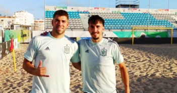 Dos onubenses, en la Selección Española de Fútbol Playa