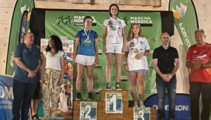 18 medallas para el CD Multideporte Huelva en el Campeonato Nacional de Marcha Nórdica