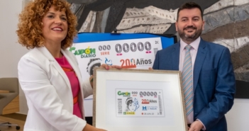 La ONCE dedica un cupón a los 200 años de la Diputación de Huelva
