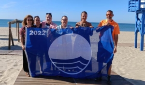 La playa de Casita Azul de Isla Cristina estrena este verano Bandera Azul
