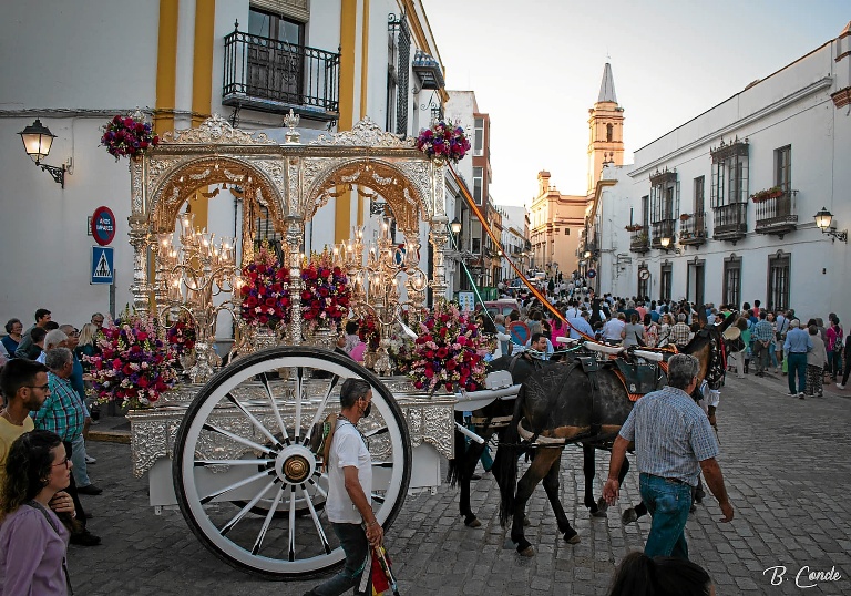 salida hermandad de trigueros rocío