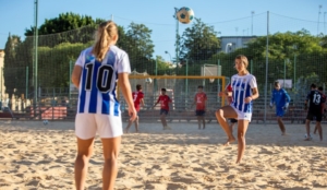La segunda fase del III Campeonato de España de fútbol playa femenino se juega en Huelva