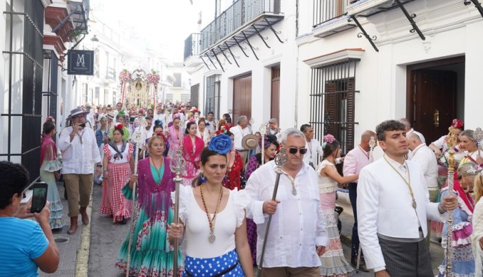 La hermandad del Rocío de Moguer camina ya hacia la aldea