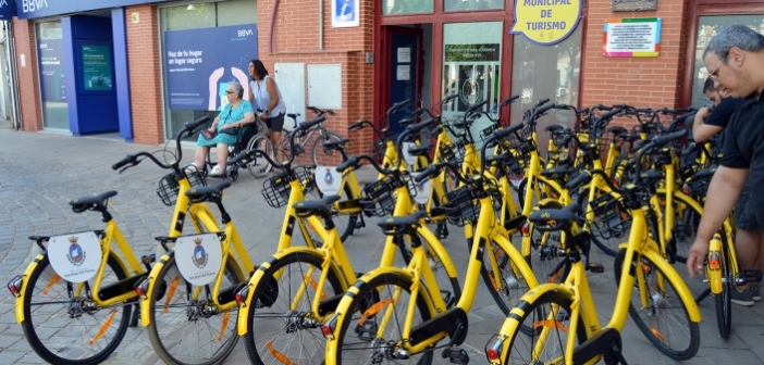 20 bicicletas públicas urbanas gratis en San Juan