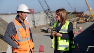 La ampliación norte del Muelle Sur del Puerto entra en su fase final