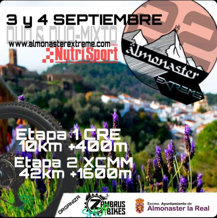 La BTT 'Almonaster Extreme' se celebrará el 3 y el 4 de septiembre 