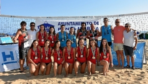 Punta prueba circuito voley playa