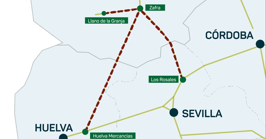 Adif mejorará puentes línea Huelva Zafra