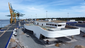 El Puerto ultima la construcción de la Terminal de Pasajeros en el Muelle Sur