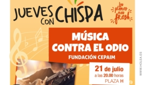 Concierto ‘Música contra el odio’ en los ‘Jueves con Chispa’ de Holea