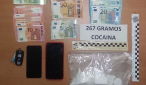 Pillados con una gran cantidad de cocaína en un coche en Aljaraque
