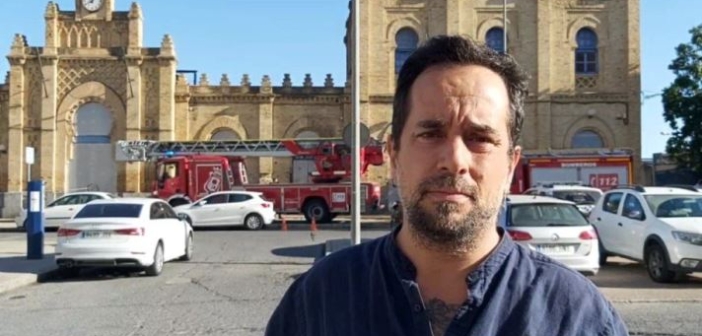 Jesús Amador: "Abandonar el edificio de la antigua estación es un crimen"