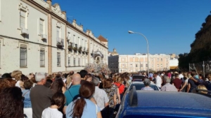 Multitudinaria baja de La Cinta, que ya está en la Catedral