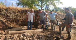 hallan columnas romanas canaveral leon