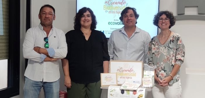 Diputación y Ecovalia lanzan el programa escolar ‘Creando biodiversidad en mi huerto’