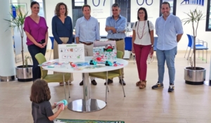 Aguas de Huelva renueva su zona de juegos para niños autistas