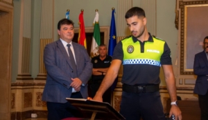 Ocho nuevos agentes se incorporan a la Policía Local de Huelva 