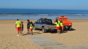 Las playas de Punta Umbría registran 33 rescates este verano