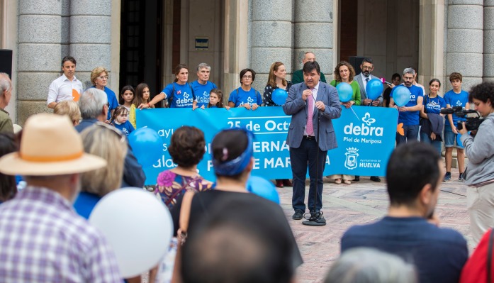 Jornada de convivencia en Huelva para concienciar sobre la piel de mariposa