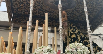 Imágenes de la salida extraordinaria de la Virgen del Rocío y Esperanza de Huelva