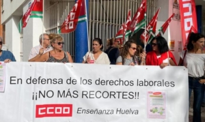 CCOO exige cubrir las vacantes en el IES Pablo Neruda de la capital