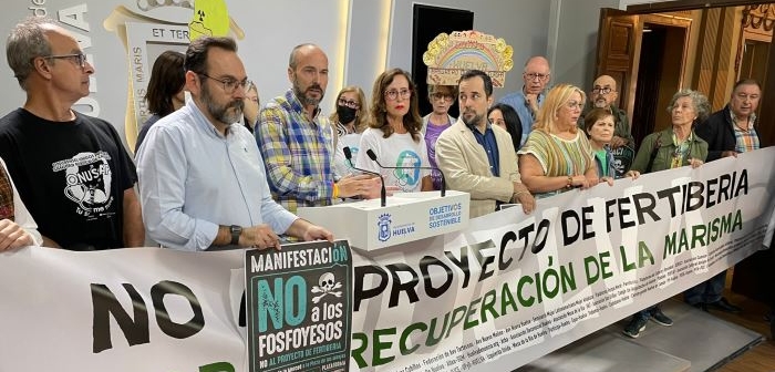 El 30 de noviembre, nueva manifestación en Huelva contra los fosfoyesos