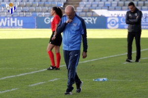 Antonio Toledo, técnico del Sporting Huelva