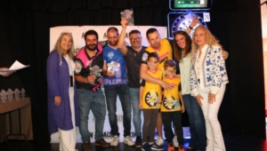 Dos parejas de El Rompido se llevan el I Campeonato Nacional de Dardos 'Costa de la Luz'