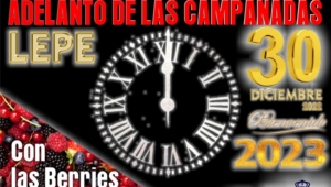 Lepe celebra este viernes su fiesta de adelanto de las campanadas de Año Nuevo