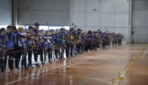 Masiva participación en el Campeonato Provincial de Tiro con Arco en Sala