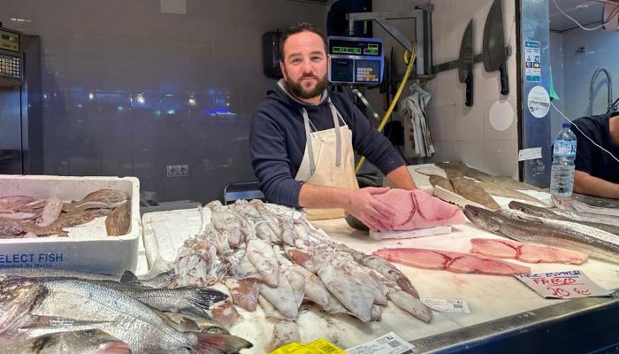 Mercado del Carmen pescado