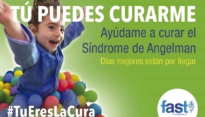 Una línea de metro en Madrid para Carla, la pequeña onubense con Síndrome de Angelman