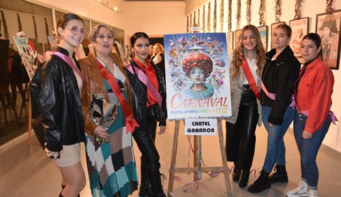 El Ayuntamiento de Punta Umbría dio a conocer anoche el ganador del concurso del cartel anunciador del Carnaval de la Luz 2023.