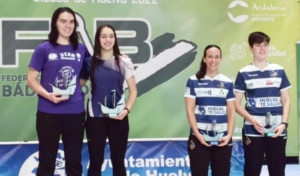 Laura Santos y Haideé Ojeda, subcampeonas de dobles en el Top Máster Absoluto de Huelva