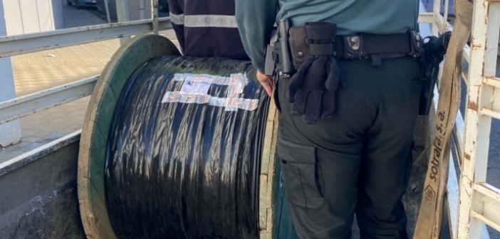 Detenido por robar una bobina de cobre valorada en más de 12.000 euros