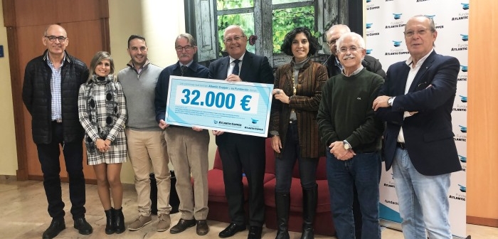 La Fundación Atlantic Copper entrega 32.000 euros a ocho ONG