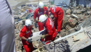 Cuatro bomberos de la Unidad Canina de Huelva, rumbo a Turquía