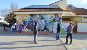 Las placas solares de autoconsumo en los colegios de San Juan, a pleno rendimiento